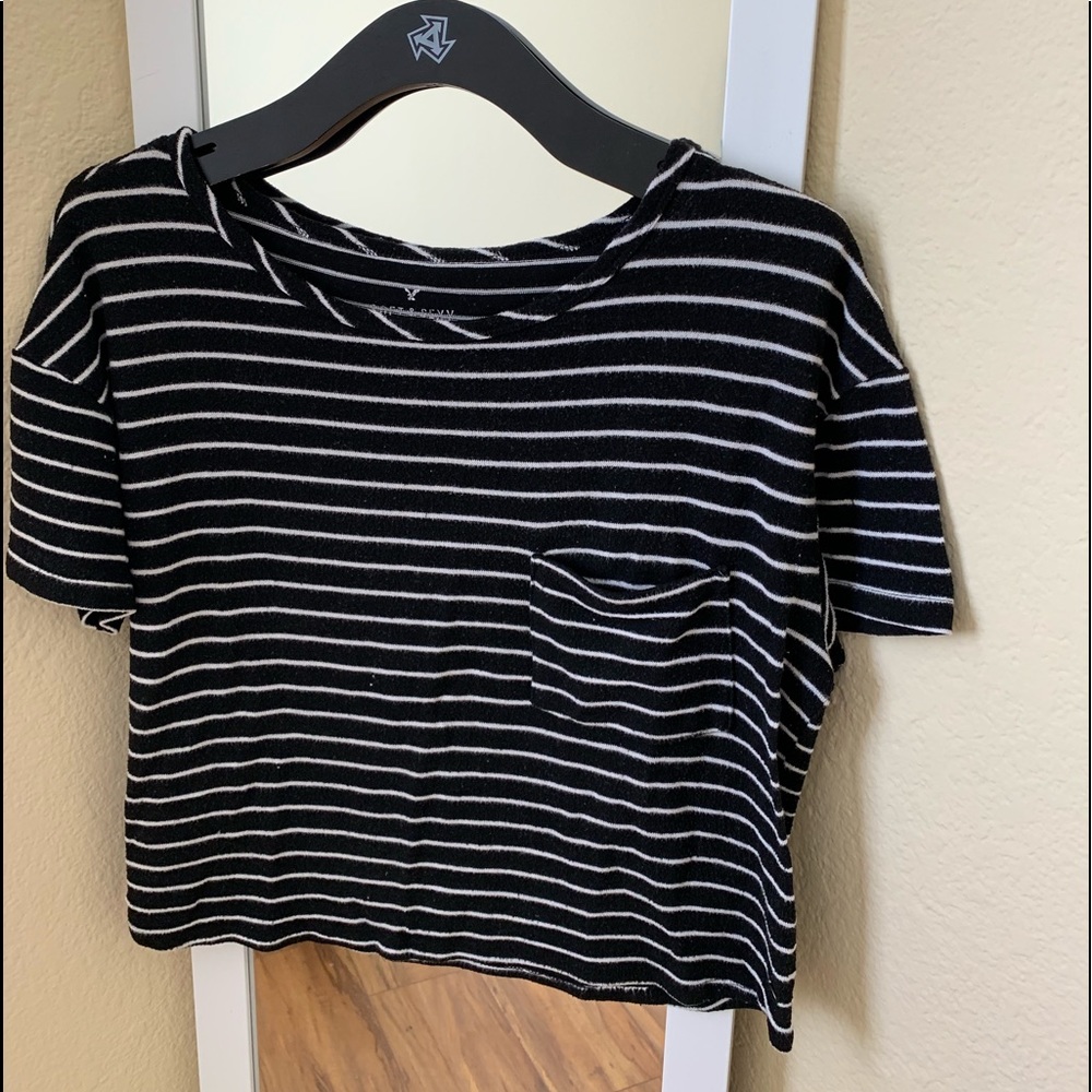 Black and White Stripped Shirt